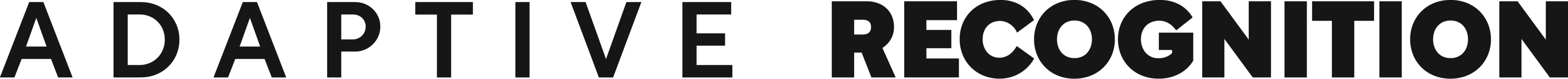 ADAPTIVE RECOGNITION