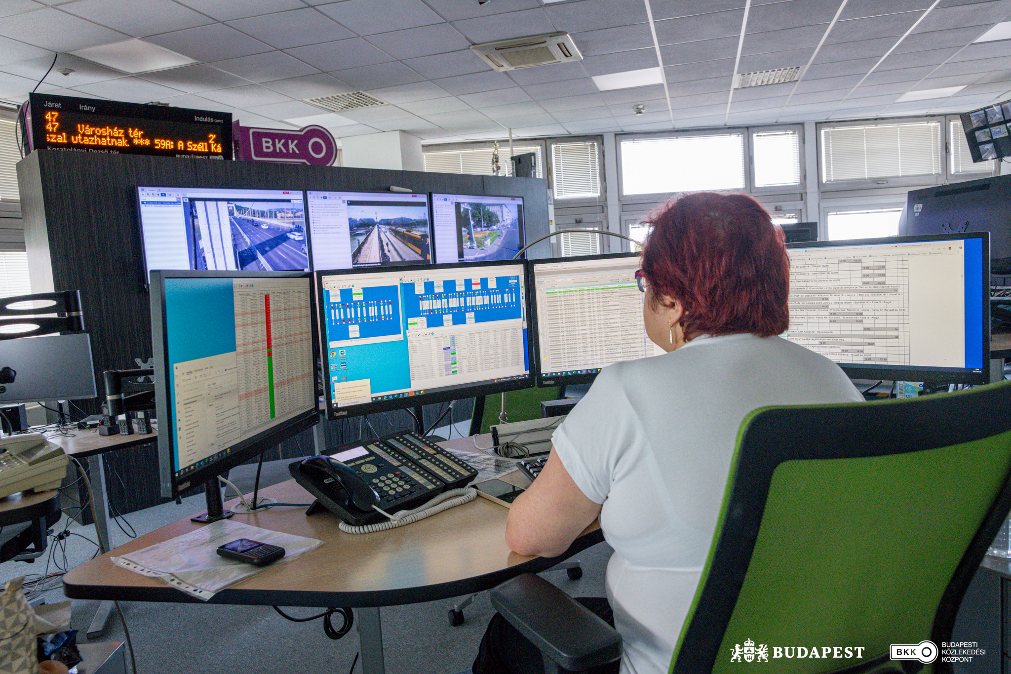 FUTÁR dispatcher centre